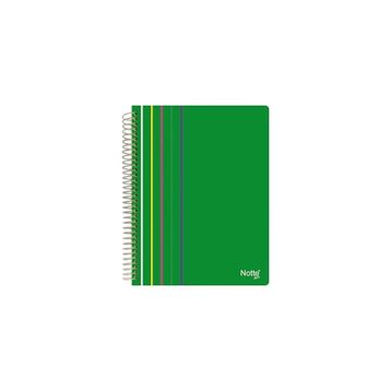 Notte 60-276 Yeşil Çizgili Defter