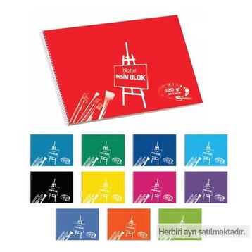 Notte 63152Mv 30 Yaprak 24 x 34 cm Resim Defteri