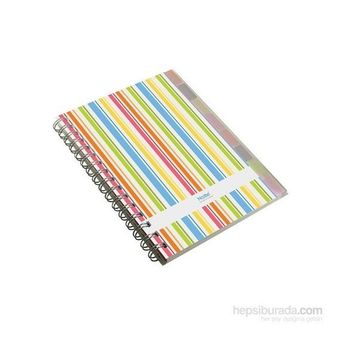 Notte A4 Index 150 Yaprak Kareli Defter