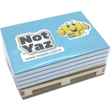 Notyaz AN-8873 Ahşap Paletli Yapışkanlı Kalemlik