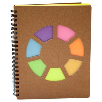 Notyaz Kraft Rainbow 4 Model Spiralli Defter
