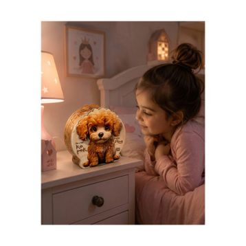 Notyaz Sevimli 3D Köpek Figürlü Kumbara (Büyük Boy)