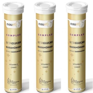 Nouplus Complex 3x20 Efervesan Tablet