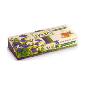 Noura Natural 10'lu Bardak Poşet Safranlı Siyah Çay