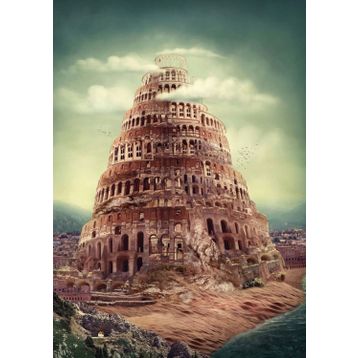 NOVA 1000 Parça Babil Kulesi Puzzle