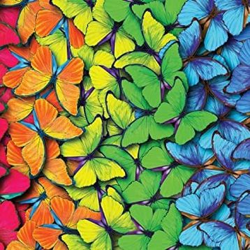 Nova 1000 Parça Çok Renkli Kelebekler Puzzle