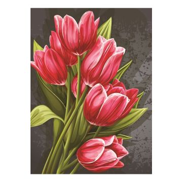 Nova 1000 Parça Kırmızı Laleler Puzzle