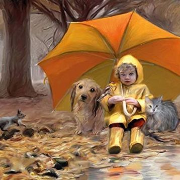 Nova 1000 Parça Puzzle - Şemsiyenin Altındaki Huzur