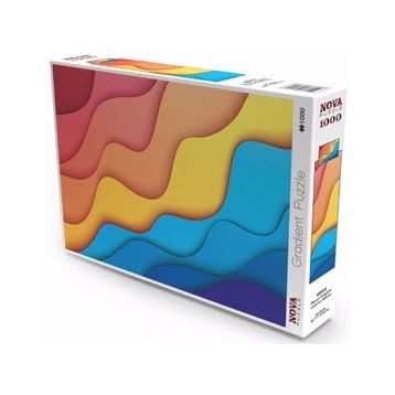Nova 1000 Parça Renkli Dalgalar Puzzle