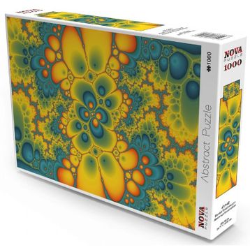 Nova 1000 Parça Renkli İllüstrasyon Puzzle