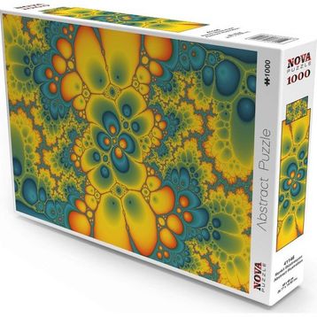Nova 1000 Parça Renkli İllüstrasyon Puzzle