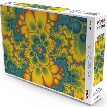 Nova 1000 Parça Renkli İllüstrasyon Puzzle