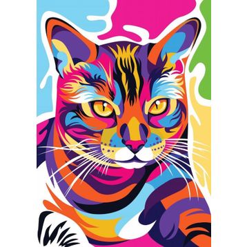 Nova 1000 Parça Renkli Kedi Puzzle