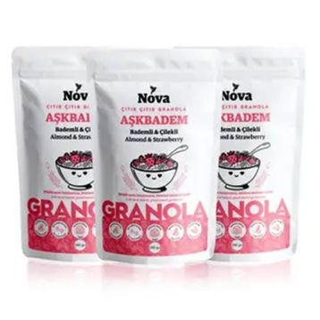 Nova 340 gr Aşkbadem Granola (3 adet)