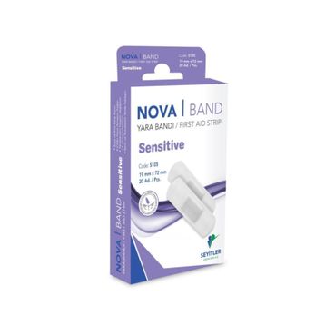 Nova Band Sensitive 20 Adet Yara Bandı