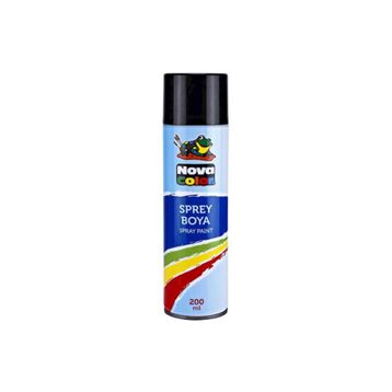 Nova Color 200 ml NC-805 Siyah Sprey Boya