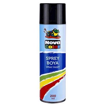 Nova Color 200 ml NC-805 Siyah Sprey Boya
