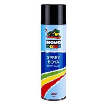 Nova Color 200 ml Siyah Sprey Boya