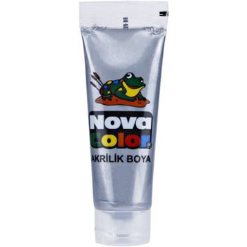 Nova Color 385 500 ml Gümüş Akrilik Boya