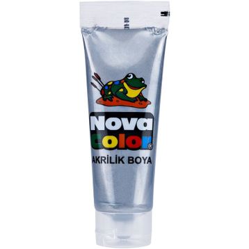Nova Color 385 500 ml Gümüş Akrilik Boya