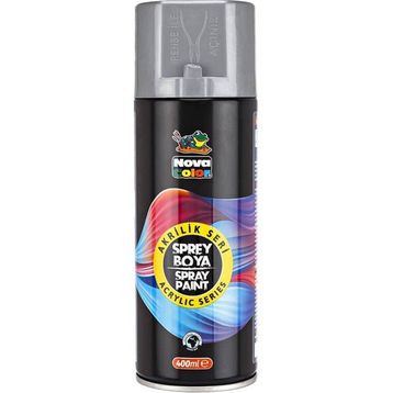 Nova Color 400 ml Gümüş Akrilik Sprey Boya