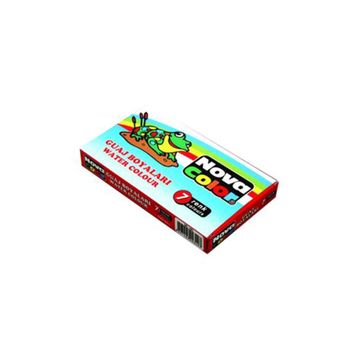 Nova Color 7 Renk Tüp Guaj Boya