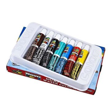 Nova Color 7 Renk Tüp Guaj Boya