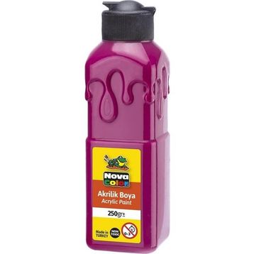 Nova Color Fuşya 250 ml Akrilik Boya