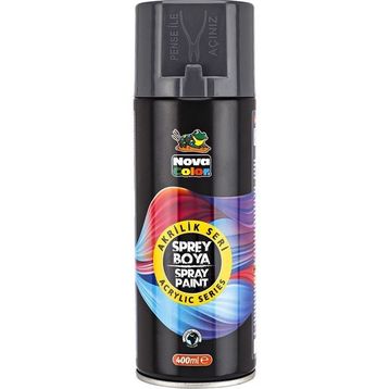 Nova Color Gri 400 ml Akrilik Sprey Boya