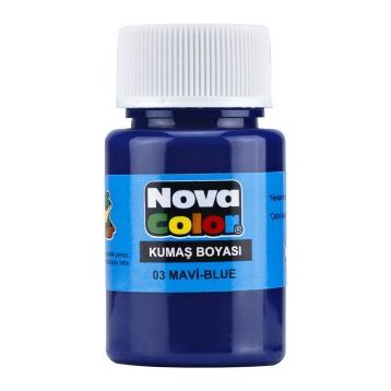 Nova Color Mavi Kumaş Boyası