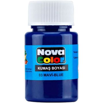 Nova Color Mavi Kumaş Boyası