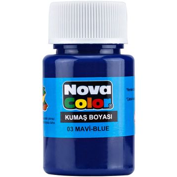 Nova Color Mavi Kumaş Boyası