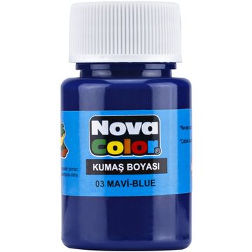 Nova Color Mavi Kumaş Boyası