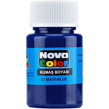 Nova Color Mavi Kumaş Boyası