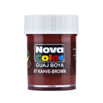 Nova Color NC-109 Kahve Şişe Guaj Boya