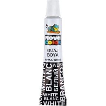 Nova Color NC 119 Tüp Beyaz Guaj Boya