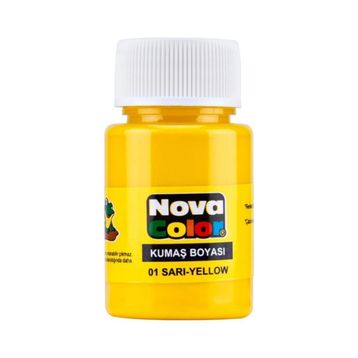 Nova Color NC-159 Sarı Kumaş Boyası
