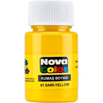 Nova Color NC-159 Sarı Kumaş Boyası