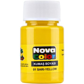 Nova Color NC-159 Sarı Kumaş Boyası