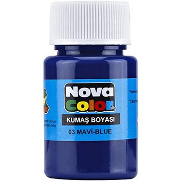 Nova Color NC-161 Mavi Kumaş Boyası