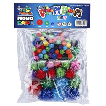 Nova Color NC-351 Simli Ponpon
