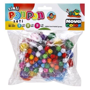 Nova Color NC-351 Simli Ponpon