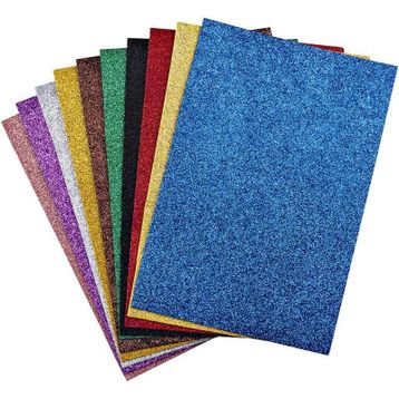 Nova Color NC-364 Eva Simli 50x70 cm 10'lu Karışık Renk Fon Kartonu