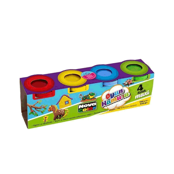 Nova Color NC-4105 4'lü Maxi Oyun hamuru