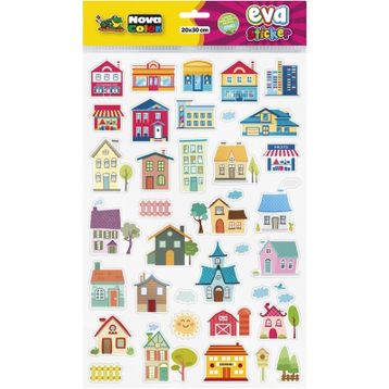 Nova Color NC-684 Evler Eva Sticker