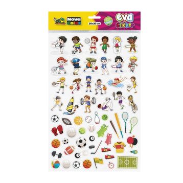 Nova Color NC-691 Spor Eva Sticker
