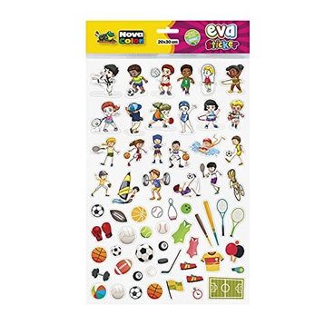 Nova Color NC-691 Spor Eva Sticker