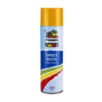 Nova Color NC-800 200 ml Sarı Sprey Boya