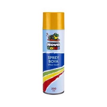 Nova Color NC-800 200 ml Sarı Sprey Boya