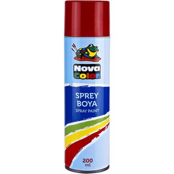 Nova Color NC-801 200 ml Kırmızı Sprey Boya